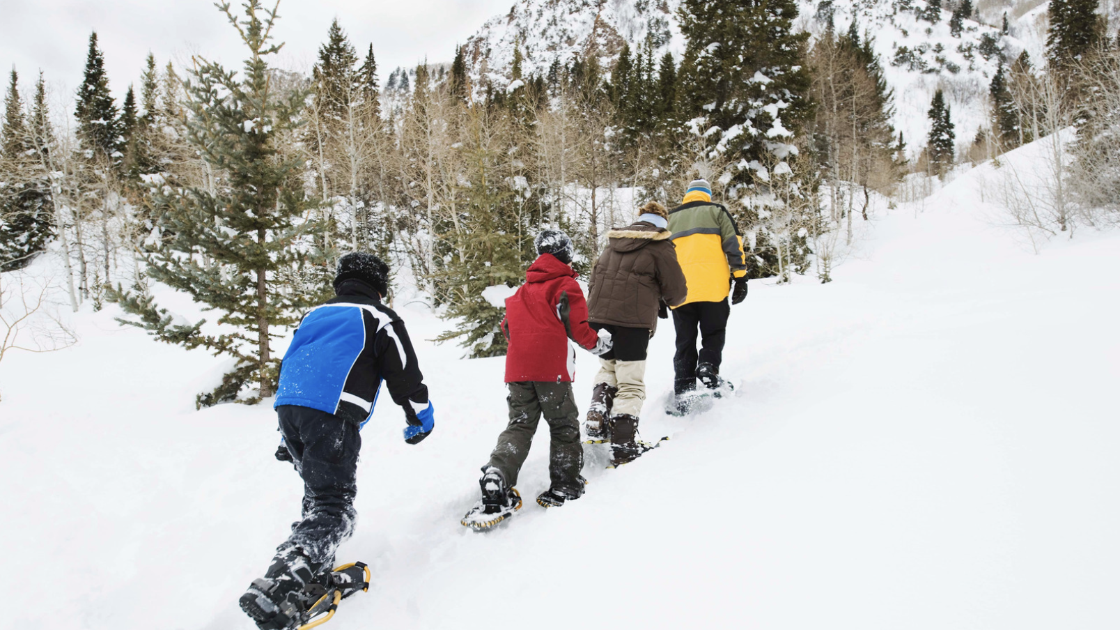 Snowshoeing Whitefish Mountain Resort